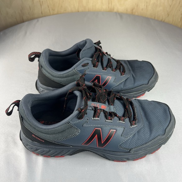 New Balance MT510RB5 Men's 10.5 Navy Red Trail Running Shoes Sneakers - Picture 7 of 16